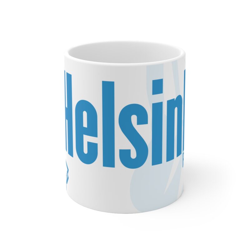 Helsinki Statue of Liberty Coffee Mug, 11oz - Image 2