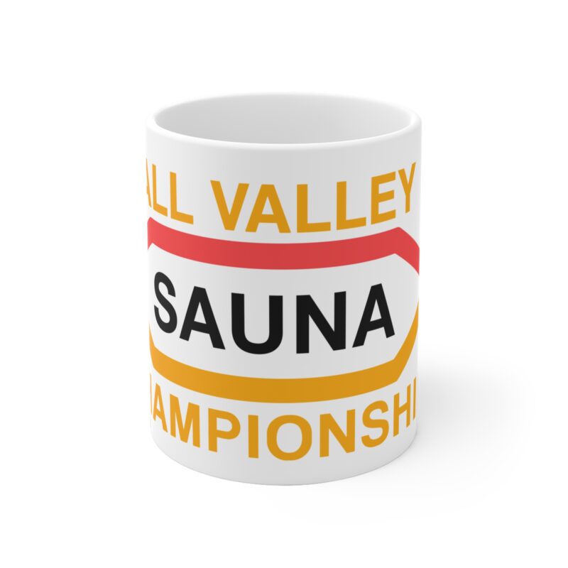 All Valley Sauna Championships Coffee Mug, 11oz - Image 2