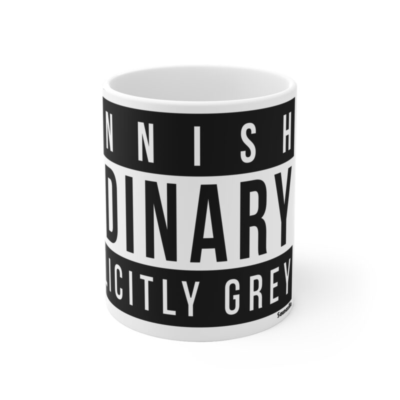 Finnish Ordinary, Explicitly Grey Coffee Mug, 11oz - Image 2