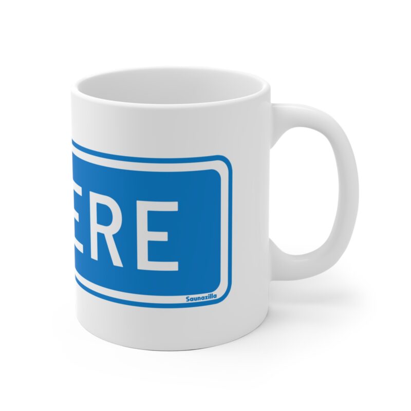 Tampere Road Sign Coffee Mug, 11oz - Image 3