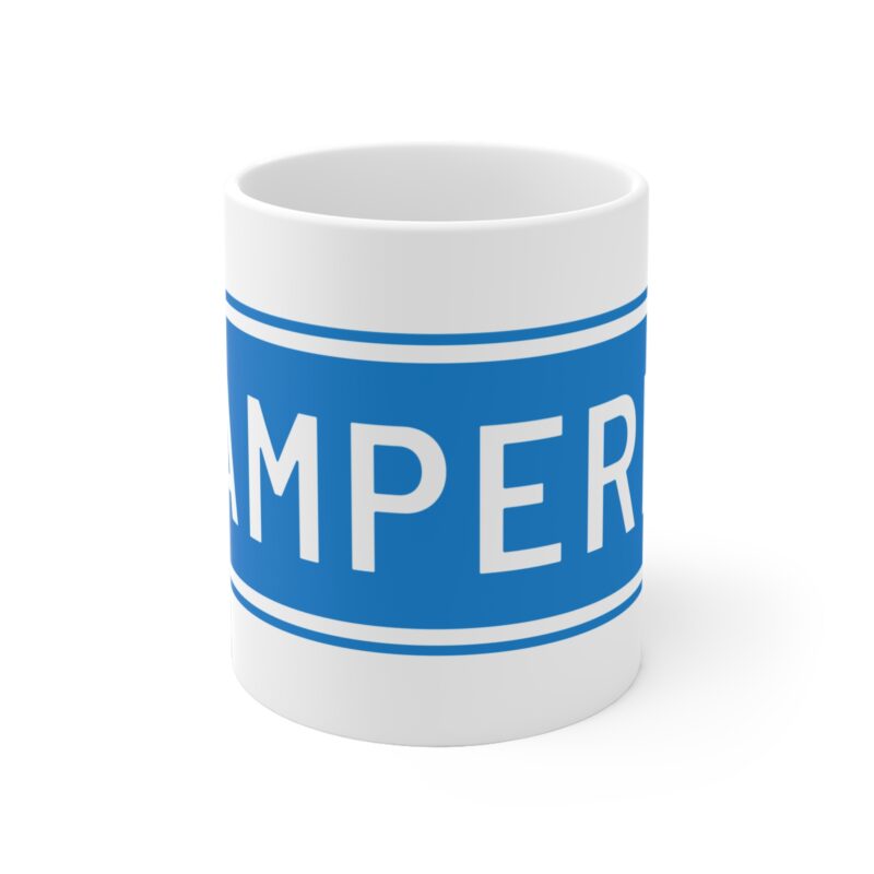 Tampere Road Sign Coffee Mug, 11oz - Image 2