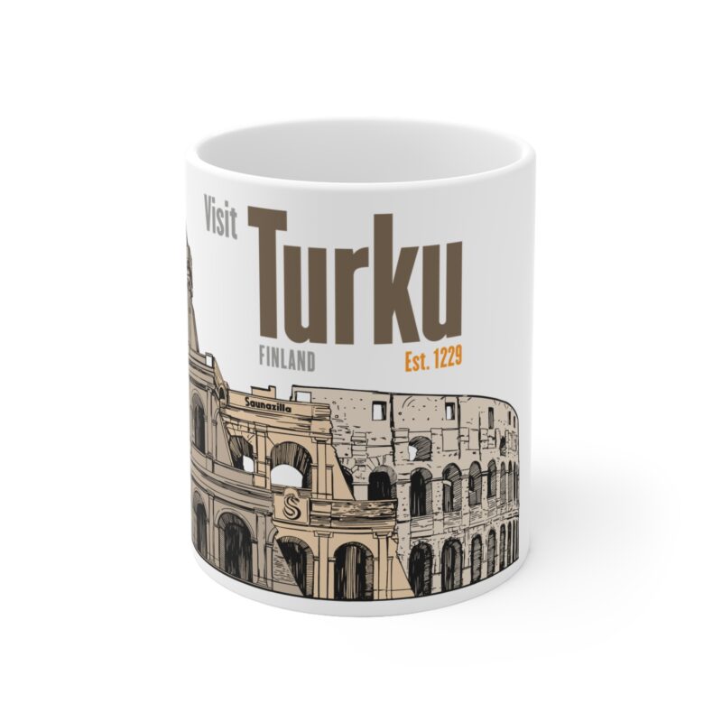 Turku Colosseum Coffee Mug, 11oz - Image 2