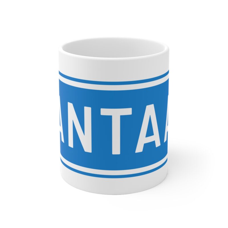 Vantaa Road Sign Coffee Mug, 11oz - Image 2