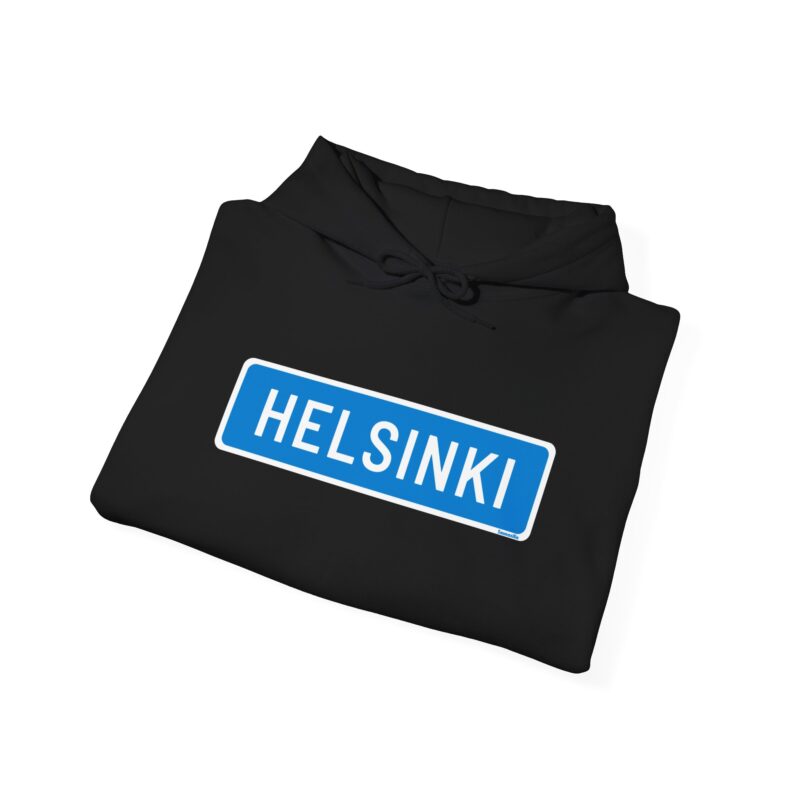 Helsinki Road Sign Hoodie - Image 4