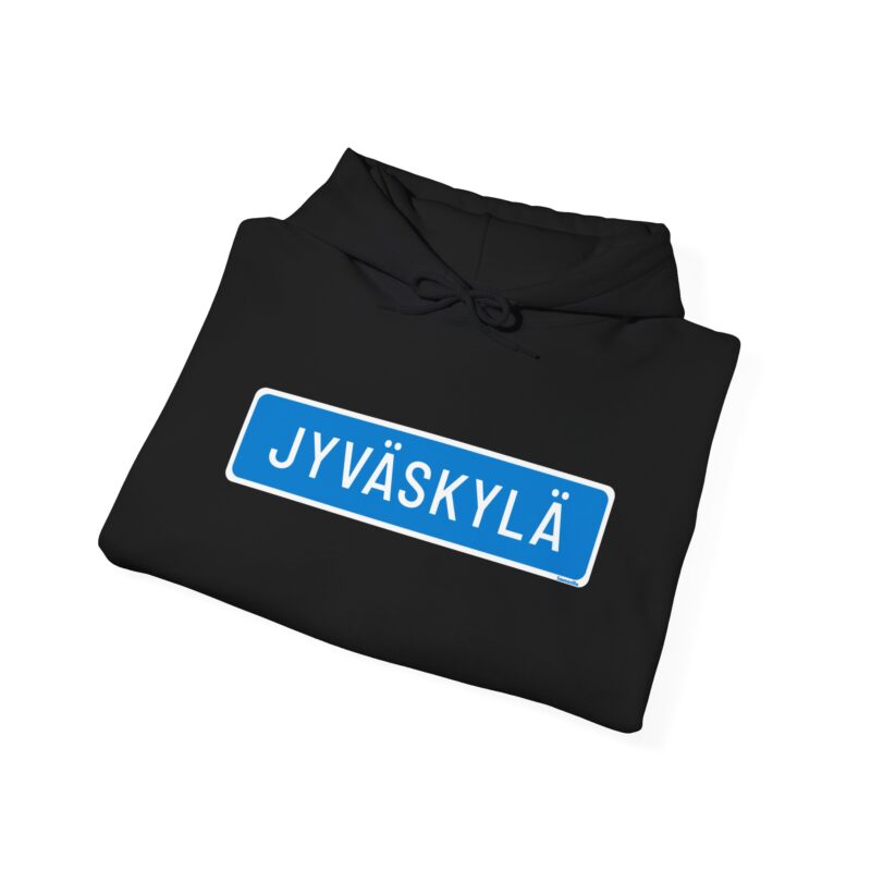 Jyväskylä Road Sign Hoodie - Image 4