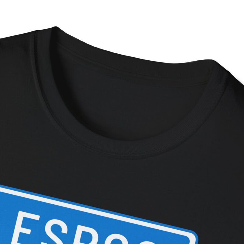 Espoo Road Sign T-shirt - Image 3