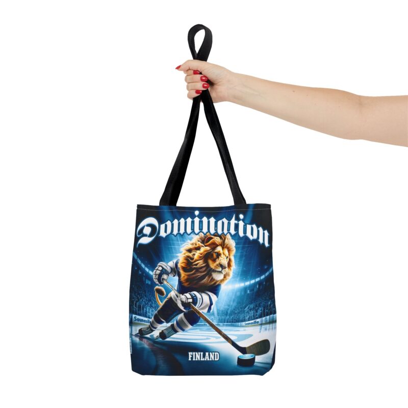 Finnish Hockey Lion - Domination Tote Bag - Image 4