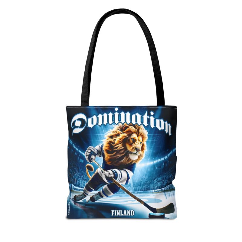 Finnish Hockey Lion - Domination Tote Bag - Image 2
