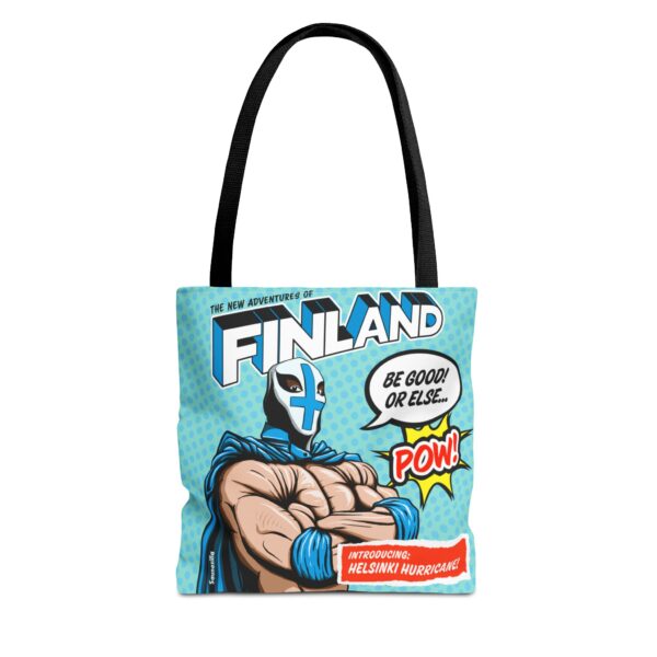New Adventures Of Finland Tote Bag
