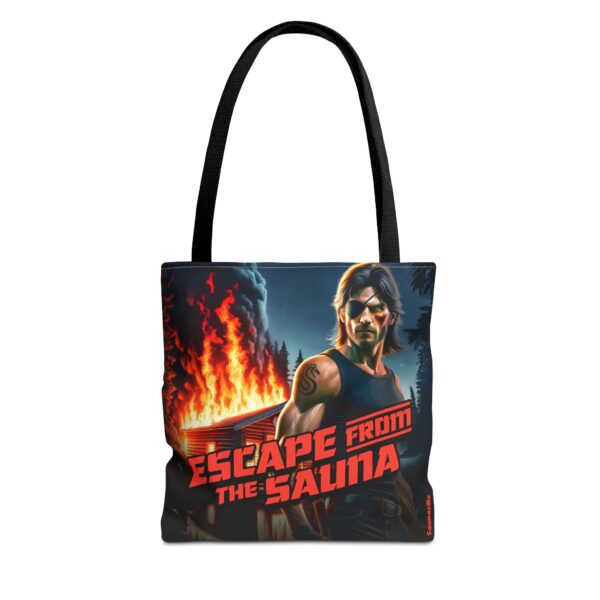 Escape From the Sauna Tote Bag