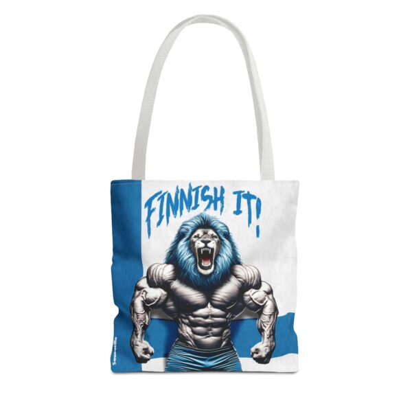 Bodybuilding Lion - Finnish It Tote Bag