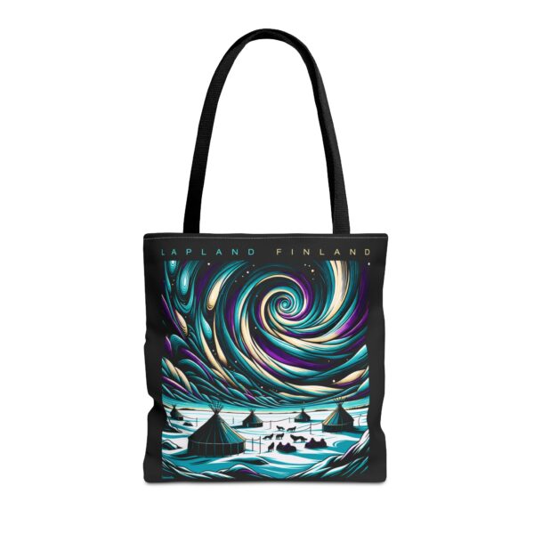 Neon Northern Lights Tote Bag