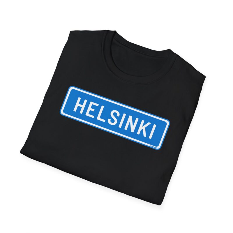 Helsinki Road Sign T-shirt - Image 2