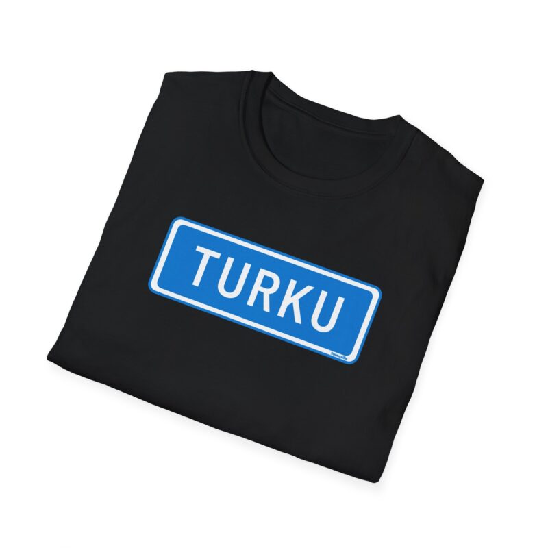Turku Road Sign T-shirt - Image 2