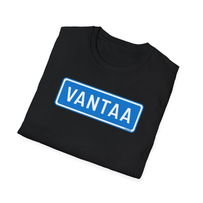 Vantaa Road Sign T-shirt - Image 2