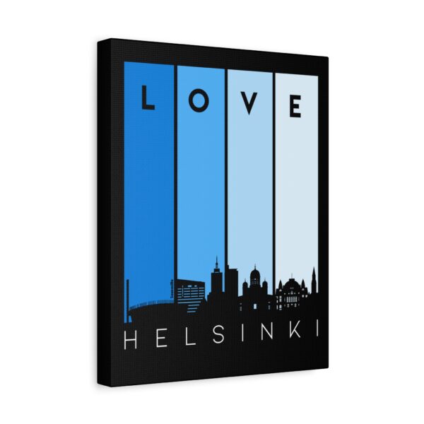 Funny wall art for Helsinki lovers – clean design with Nordic flair and warm urban sentiment