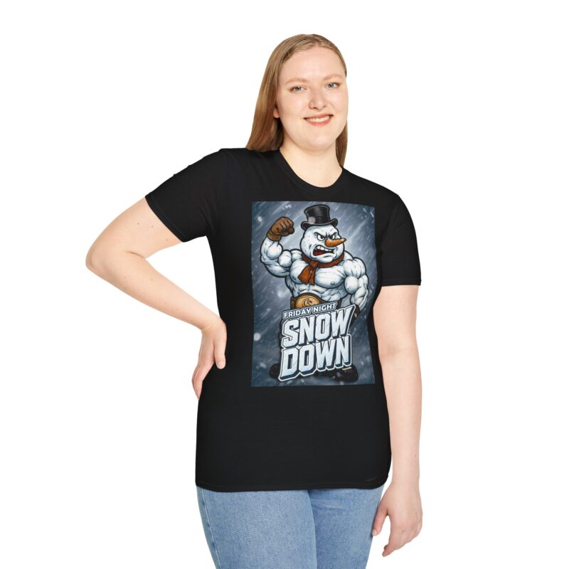 Friday Night Snowdown T-shirt - Image 3