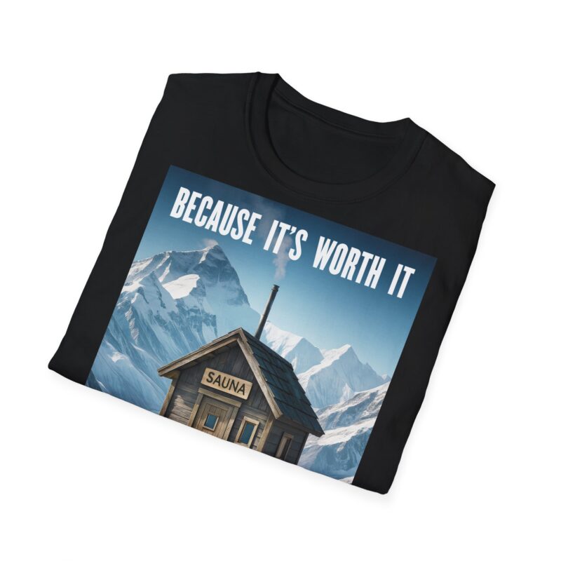 Mountain Top Sauna T-shirt - Image 4
