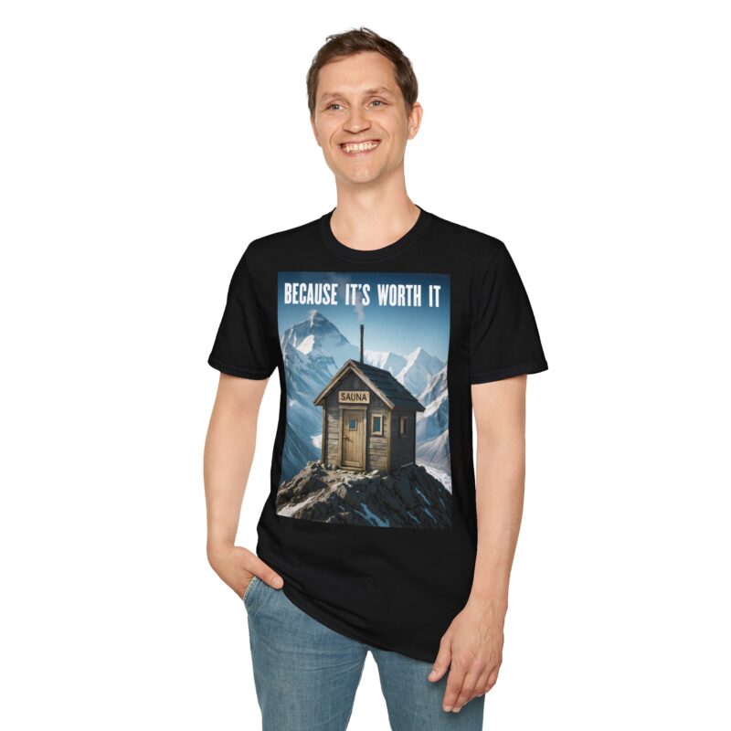 Mountain Top Sauna T-shirt - Image 2