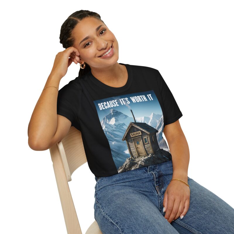 Mountain Top Sauna T-shirt - Image 3