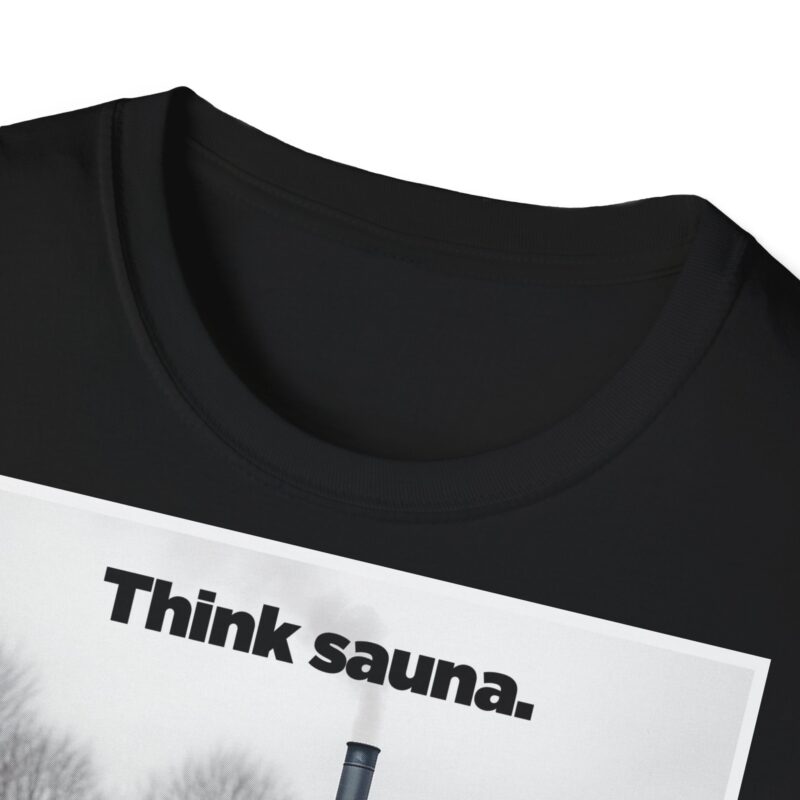 Saunawagen - Think Sauna T-shirt - Image 2