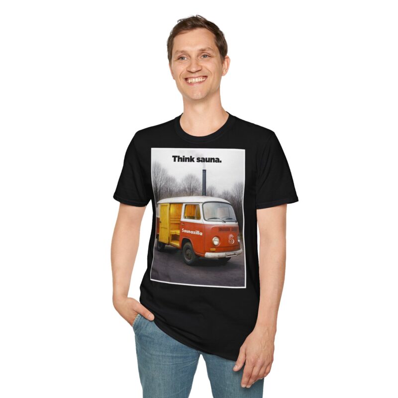 Saunawagen - Think Sauna T-shirt - Image 5