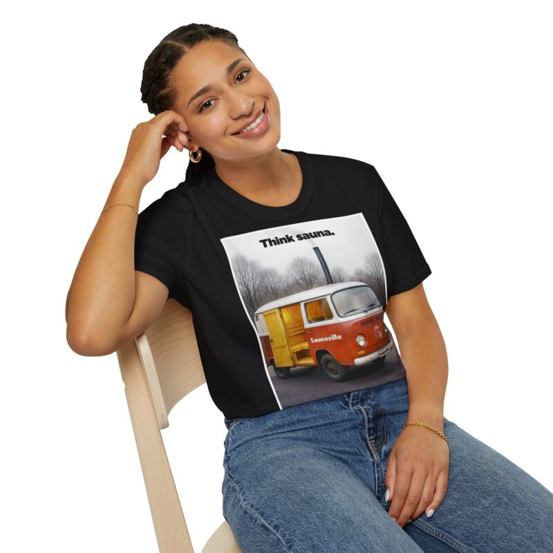 Saunawagen - Think Sauna T-shirt - Image 4