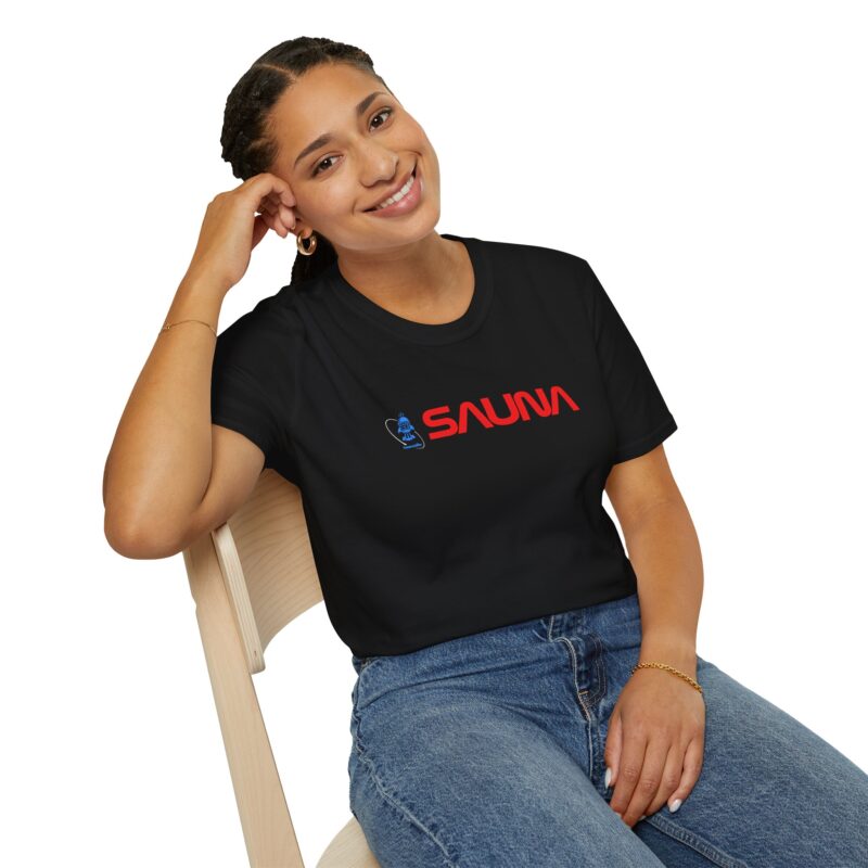 SAUNA Worm Logo T-shirt - Image 3