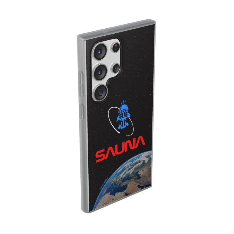 SAUNA Worm logo - Soft Phone Case (iPhone/Samsung) - Image 7