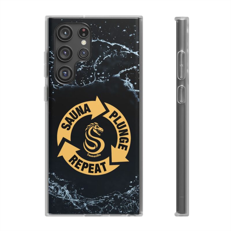 Sauna Plunge Repeat - Soft Phone Case (iPhone/Samsung) - Image 2