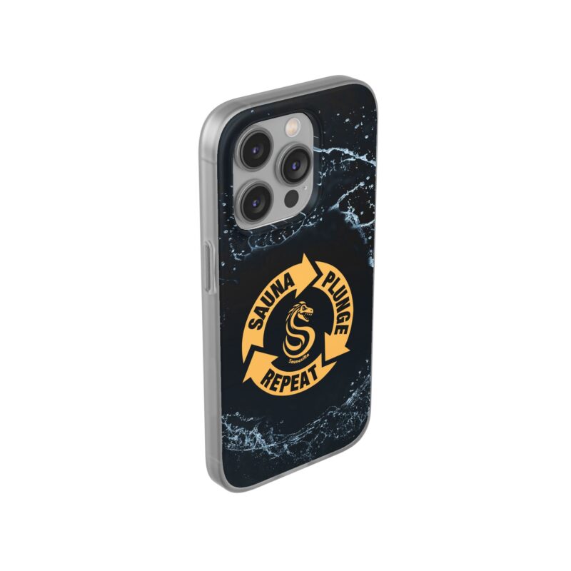 Sauna Plunge Repeat - Soft Phone Case (iPhone/Samsung) - Image 7