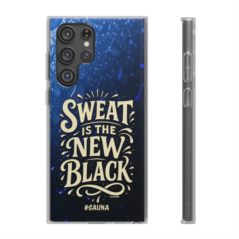 Sweat Is The New Black - Soft Phone Case (iPhone/Samsung) - Image 4