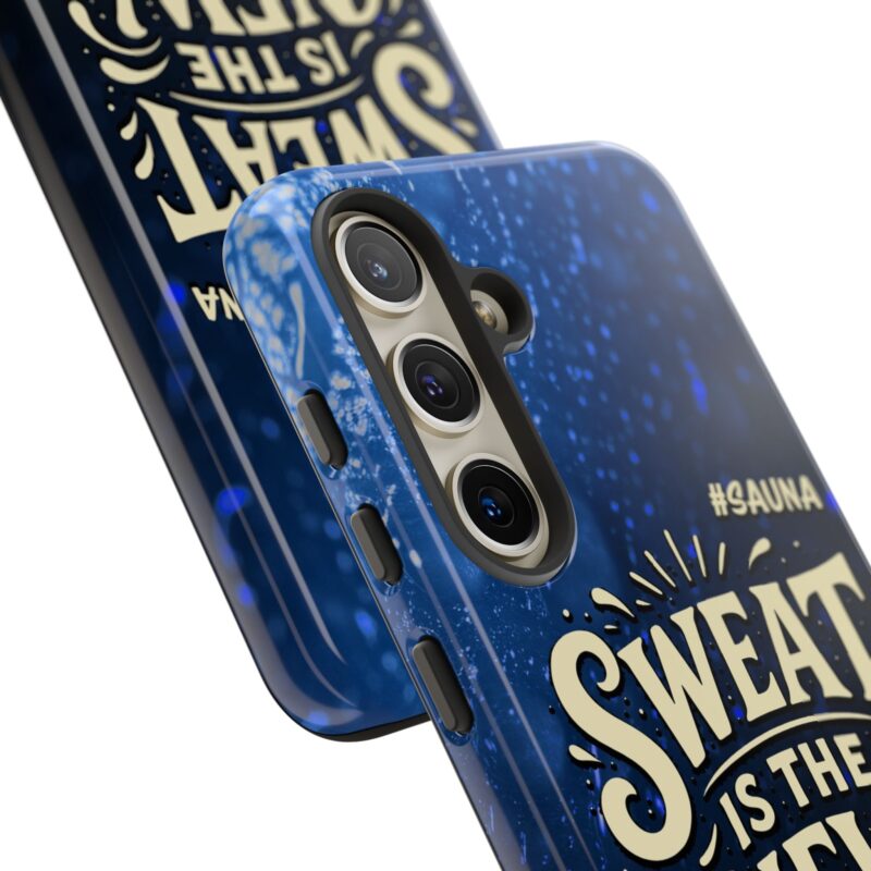 Sweat Is The New Black - Tough Phone Case (Samsung, Google Pixel) - Image 4