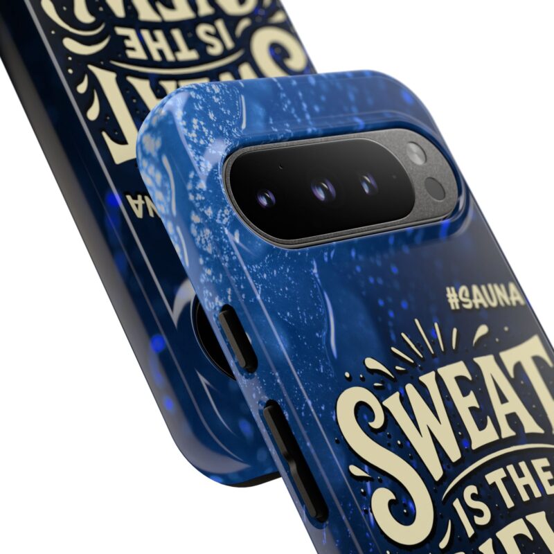 Sweat Is The New Black - Tough Phone Case (Samsung, Google Pixel) - Image 3