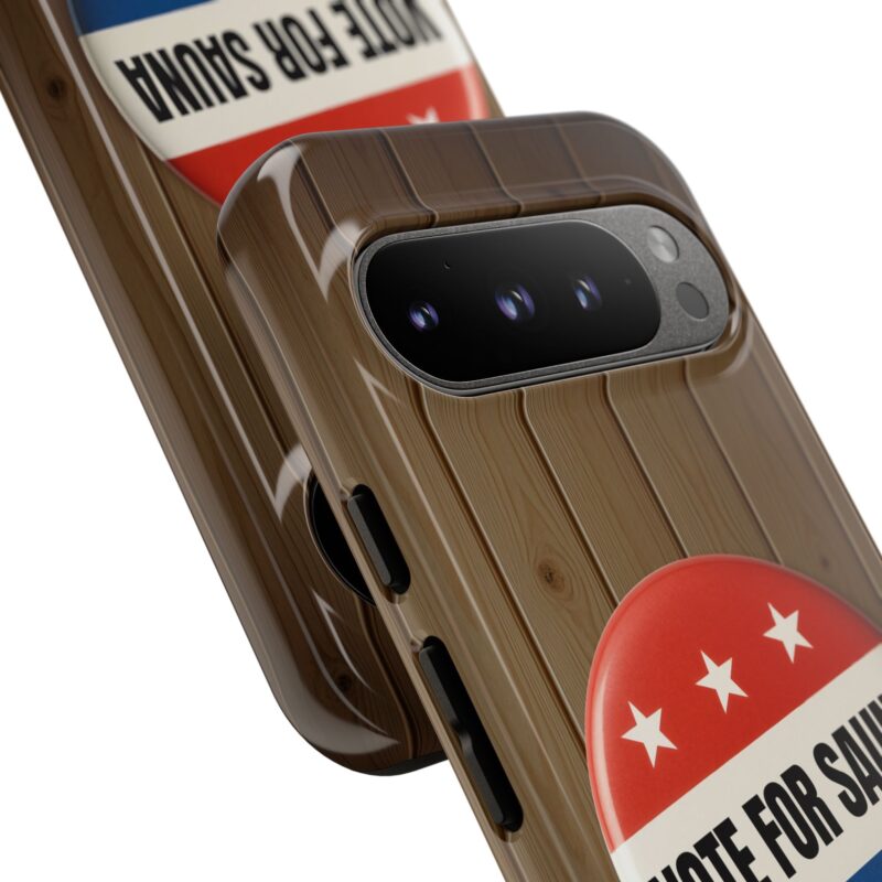 Vote For Sauna - Tough Phone Case (Samsung, Google Pixel) - Image 3