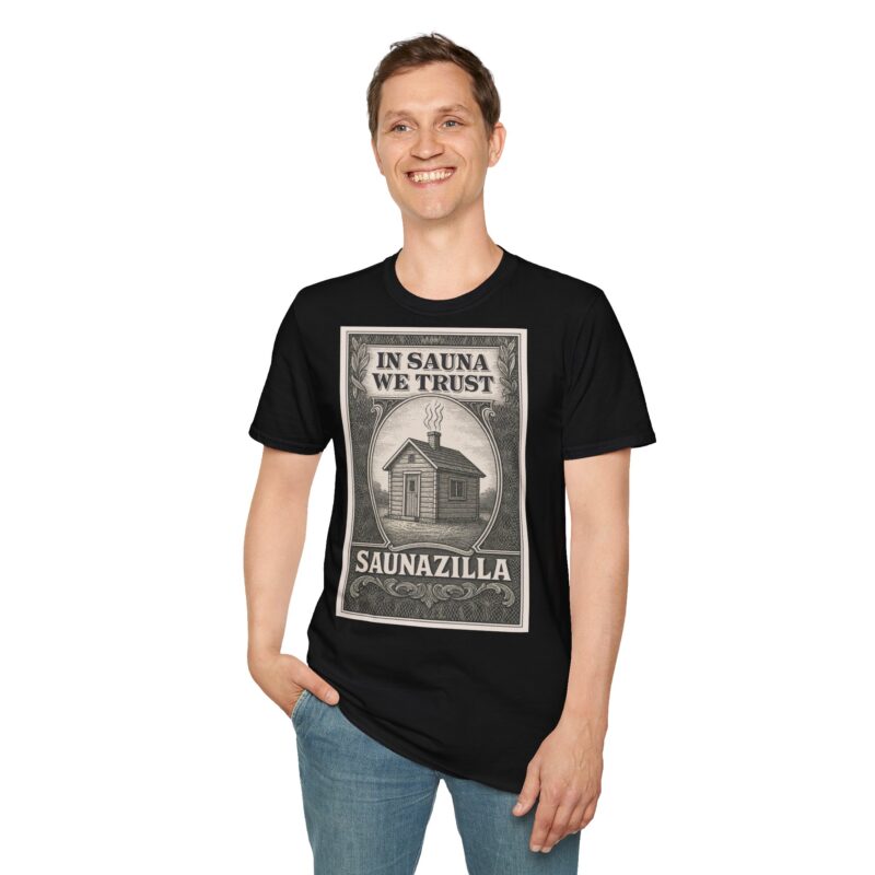 In Sauna We Trust T-shirt - Image 4