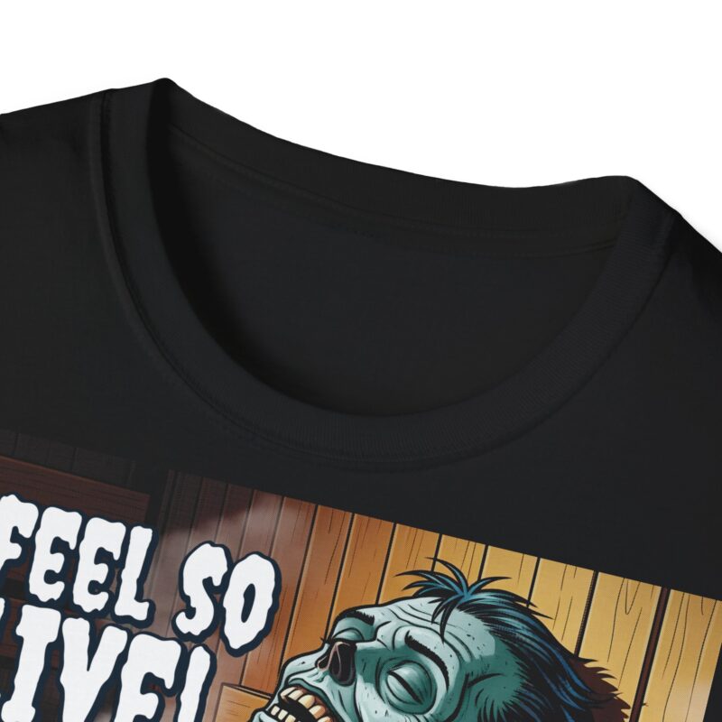 Zombie sauna T-paita - Image 5