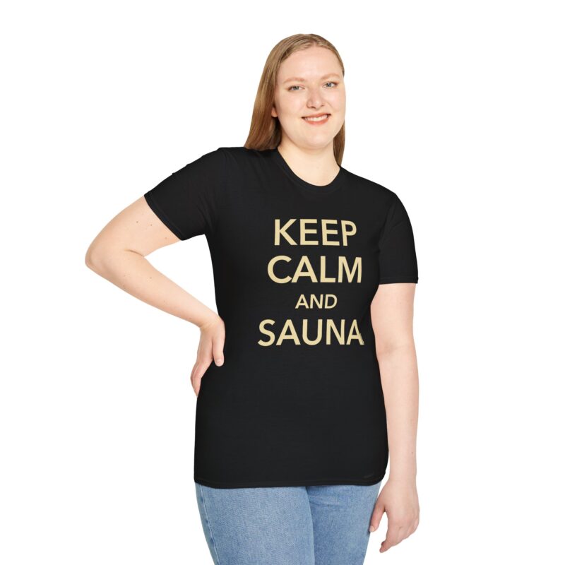 Keep Calm And Sauna T-shirt - Image 3
