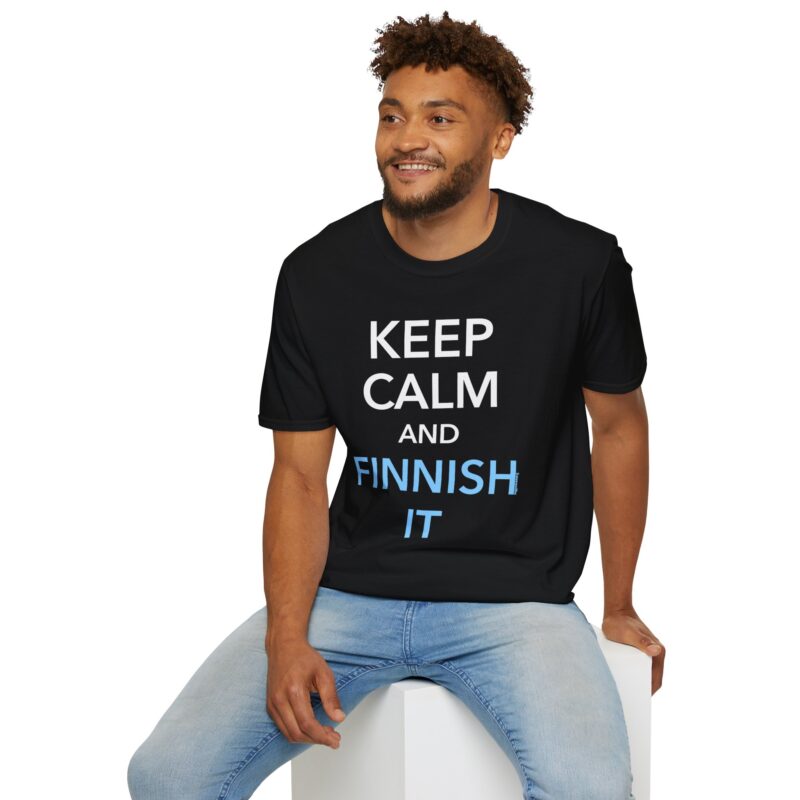 Keep Calm And Finnish It T-shirt - Image 4