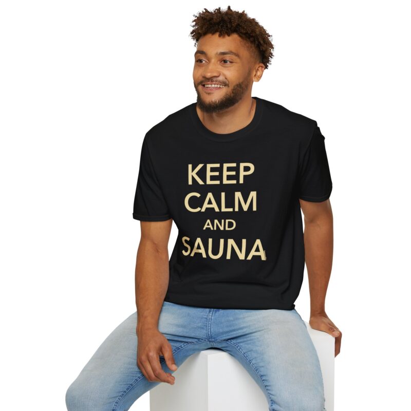Keep Calm And Sauna T-shirt - Image 2