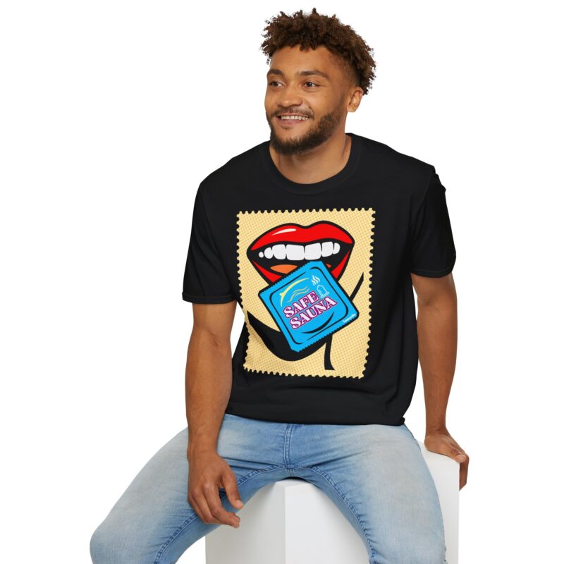 Safe Sauna Pop Art T-paita - Image 2