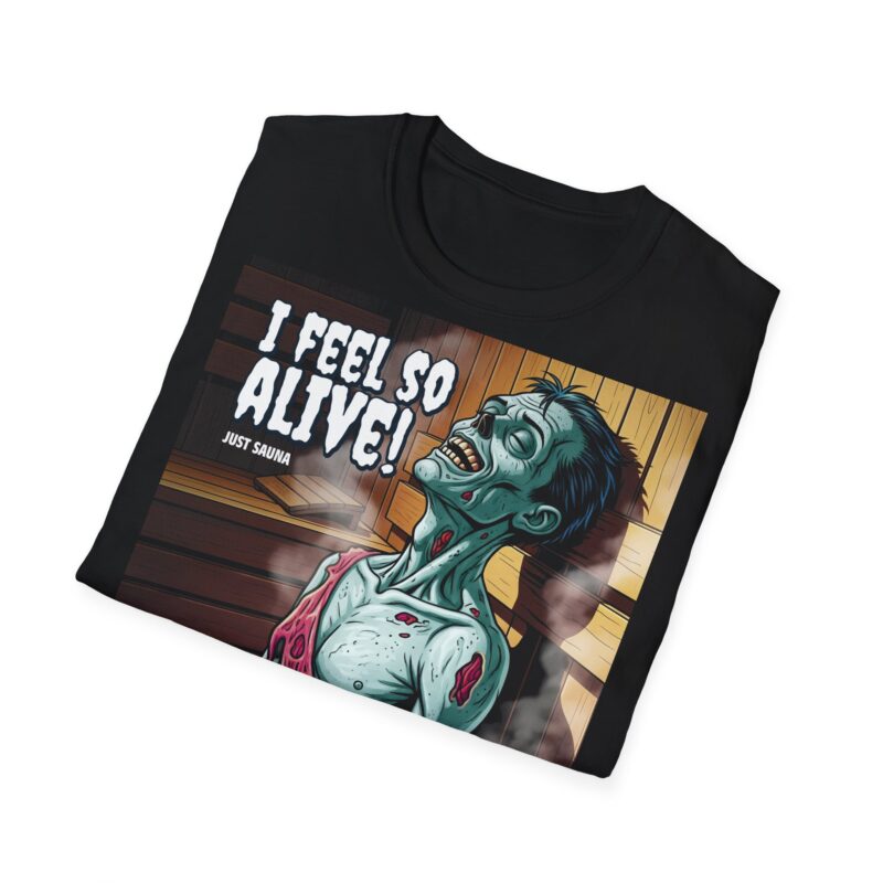 Zombie sauna T-paita - Image 6