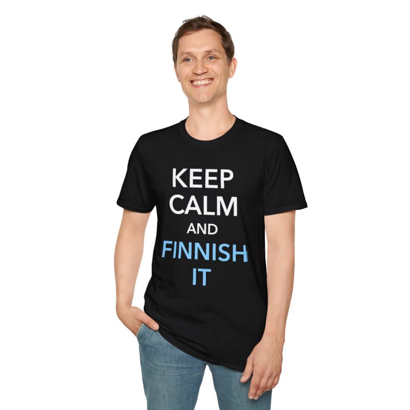 Keep Calm And Finnish It T-shirt - Image 2