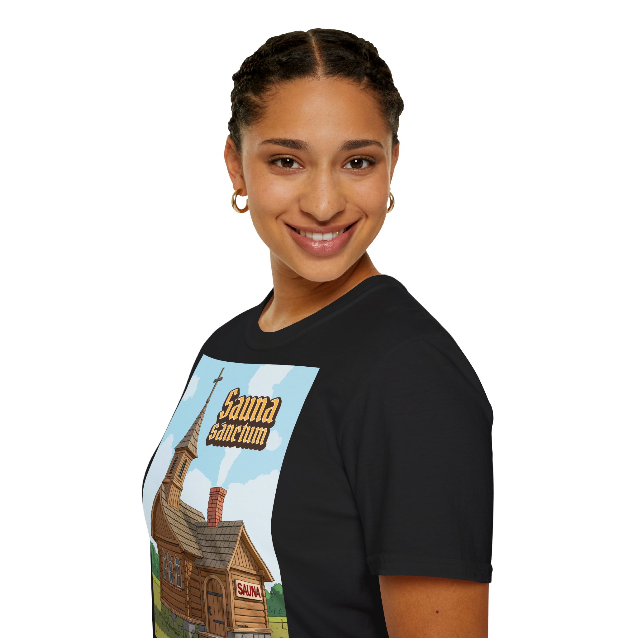 Sauna sanctum T-paita - Image 3