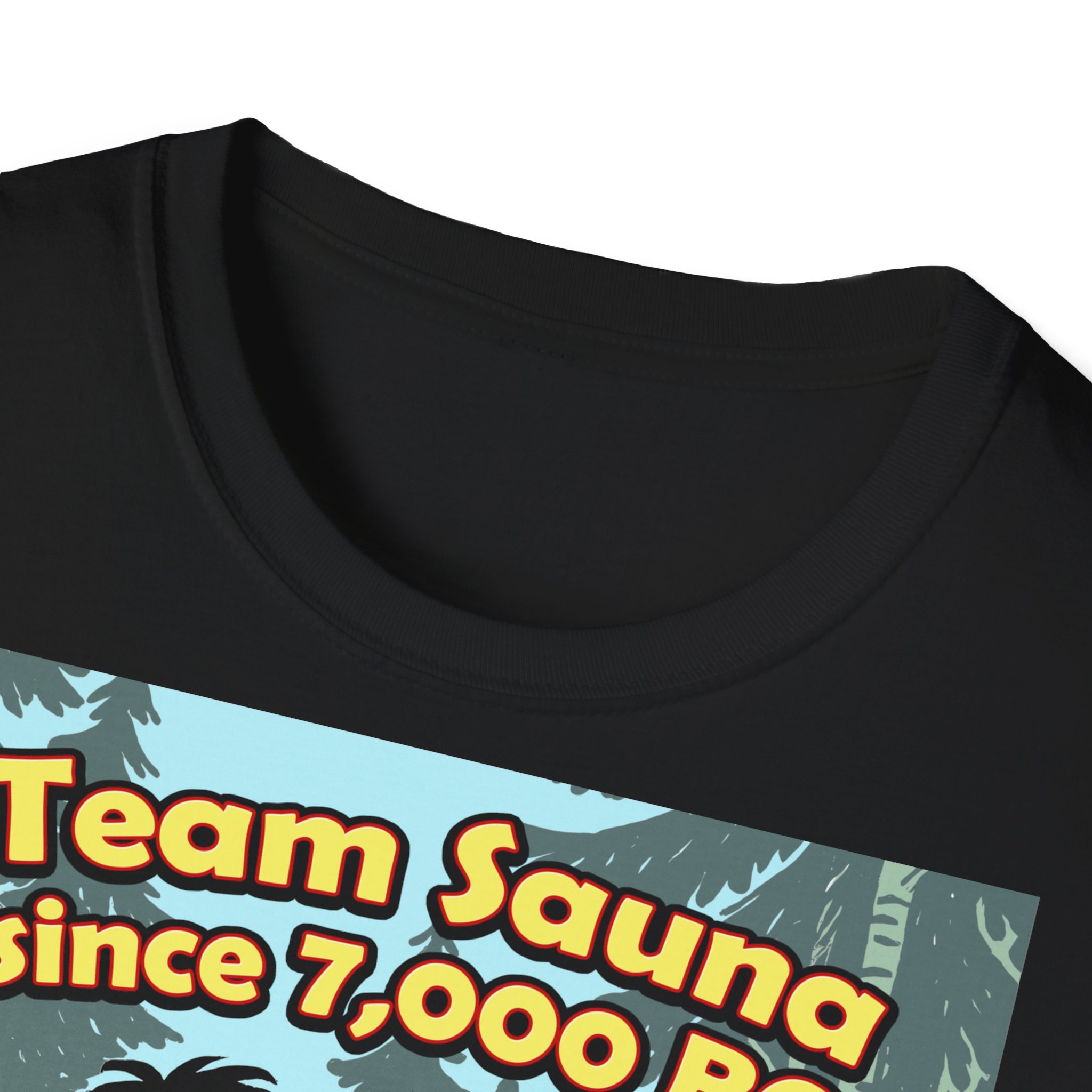 Team Sauna since 7,000 BC T-paita - Image 5