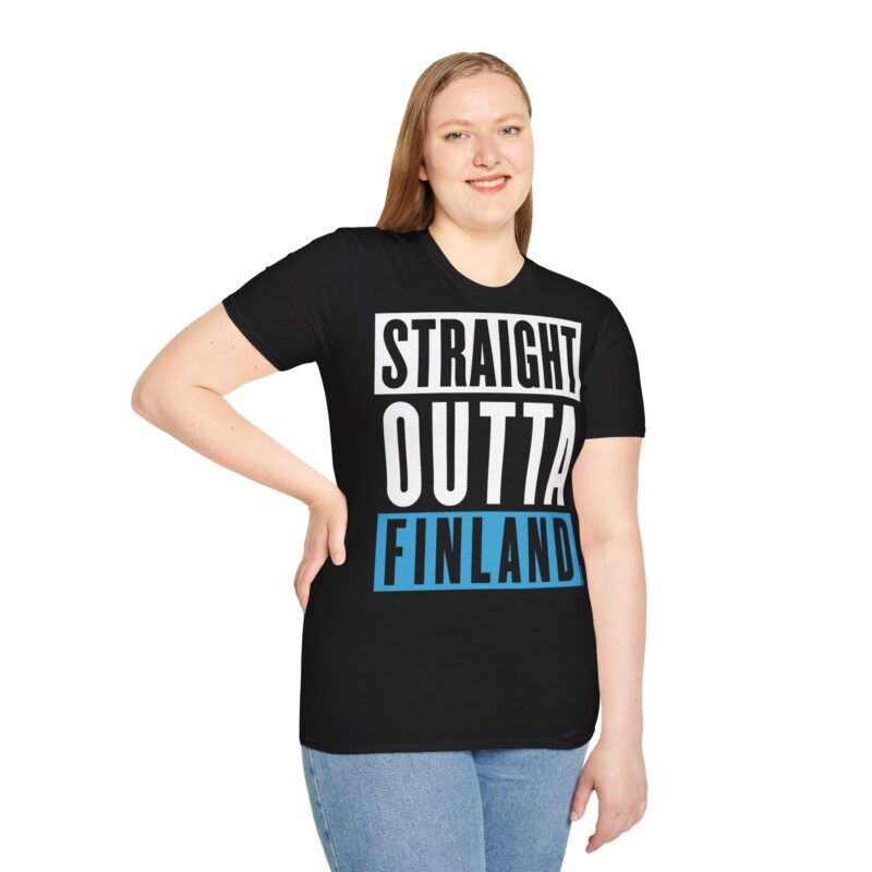 Straight Outta Finland T-paita - Image 3