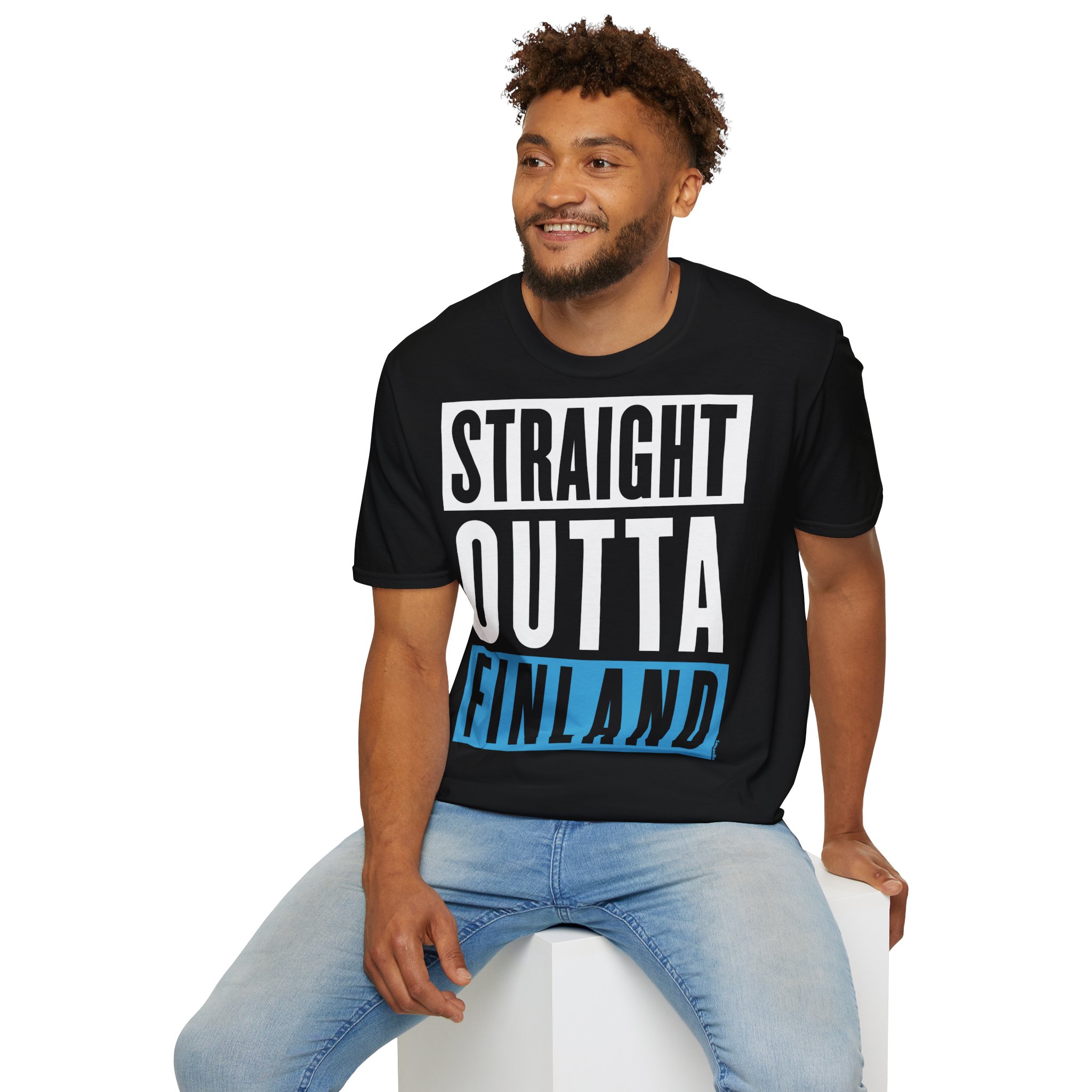 Straight outta Finland T-paita - Image 3
