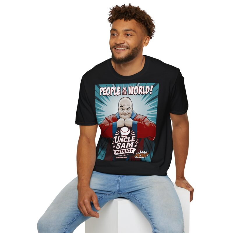 T-shirt Uncle Sam USA Fight For Victory Tour 2007 - Taille L - Coton Lourd - Occasion Bon état