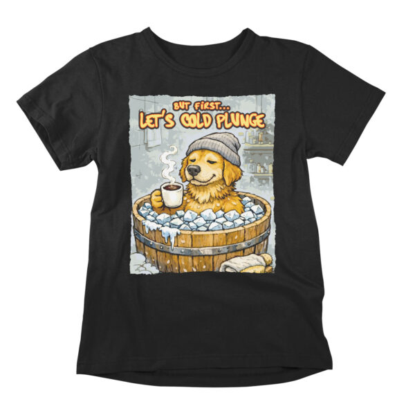 Embrace the invigorating chill and show off your love for the ultimate recovery trend with our "Let's Cold Plunge" dog shirt. This isn't just another piece of lifestyle apparel; it is a statement piece for those who find peace in the frost and power in the freeze. Featuring a cute puppy ready to take the leap into a frozen tub, this graphic shirt perfectly captures the bold spirit of cold water immersion with a lighthearted twist. If you are a dedicated fan of ice swimming or just starting your journey into the world of cold therapy, this dog shirt provides the perfect blend of soft comfort and witty humor. Among the vast sea of funny tees available today, this design stands out by merging the physical intensity of an ice bath with the undeniable, adorable charm of our four-legged friends. We understand that modern spa culture is rapidly evolving, and staying cool—quite literally—is the new gold standard for wellness enthusiasts and biohackers everywhere. Our hilarious t-shirts are specifically designed for people who don't take themselves too seriously but take their physical recovery and mental fortitude very seriously. This addition to our dog tees collection offers high-quality, breathable fabric that feels almost as good as that signature post-plunge dopamine hit. Imagine walking into your local health club or sauna retreat wearing this dog shirt; you will instantly connect with fellow fans of ice swimming who understand the sheer grit it takes to submerge. This graphic shirt celebrates the mental clarity and resilience that comes from regular cold water immersion while keeping the mood light and approachable with its cute puppy illustration. As a core part of our premium lifestyle apparel line, the "Let's Cold Plunge" design fits seamlessly into any modern wardrobe, especially for those who have made the ice bath a non-negotiable part of their daily routine. While many funny tees lack a specific niche appeal, we have captured a unique subculture by focusing on the booming popularity of cold therapy and canine companionship. This hilarious t-shirts option makes a fantastic gift for the person in your life who never skips their morning dip in the elements. By blending sleek spa culture aesthetics with rugged, outdoorsy winter swimming vibes, this dog shirt successfully bridges the gap between luxury relaxation and hardcore resilience. Dog tees have truly never looked this cool, and this specific graphic shirt ensures you look fantastic during your pre-plunge warm-up or your post-session cooldown. Experience the unique intersection of playful cute puppy energy and the disciplined nature of cold therapy today. This lifestyle apparel choice is more than just a simple garment; it serves as a badge of honor for anyone who tackles the ice bath with a grin. Join the growing community of wellness enthusiasts who appreciate funny tees that actually represent their grit and passion for the cold water immersion lifestyle.