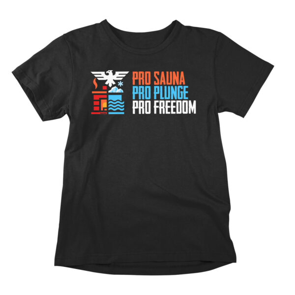The Pro Sauna Pro Plunge Pro Freedom graphic shirt captures the ultimate essence of the modern recovery lifestyle by blending high-performance habits with a sense of humor. This sauna t-shirt serves as a badge of honor for those who live for the contrast of extreme temperatures and the mental clarity that follows. Whether you are a veteran of the Finnish heat or a newcomer to the ritual of cold water immersion, this apparel speaks your language. It is more than just a joke shirt; it is a statement about the grit required to master the cycle of heat and ice. For enthusiasts of spa culture who take their relaxation seriously, this piece of lifestyle apparel bridges the gap between intense wellness practices and casual everyday style. The design celebrates the ritual of the ice bath and the restorative power of cold therapy, making it a standout choice among funny tees that actually mean something. If your morning routine involves breaking the ice for a session of ice swimming or bracing yourself for a professional-grade cold plunge, you know that the rewards of such discipline are unparalleled. This hilarious t-shirts option highlights the irony of seeking out such physical intensity in the name of peace. Every graphic shirt in this collection is designed to spark conversation among fellow biohackers and recovery addicts who understand the rush of an ice swimming session followed by the deep, radiating warmth of a traditional session. By choosing this sauna t-shirt, you are signaling your dedication to the transformative effects of an ice bath and the longevity benefits associated with regular cold therapy. The phrase Pro Sauna Pro Plunge Pro Freedom perfectly encapsulates the liberation found in conquering the elements. It fits seamlessly into any wardrobe of lifestyle apparel, offering a breathable and comfortable way to showcase your passion for spa culture and the art of the contrast. While many funny tees rely on simple puns, this design taps into the growing community of people dedicated to cold water immersion. It remains one of those hilarious t-shirts that people will ask about at the gym or the local wellness center. Wear your commitment to the cold plunge proudly and let this graphic shirt represent your journey through the fire and the frost as you pursue a life of total freedom.